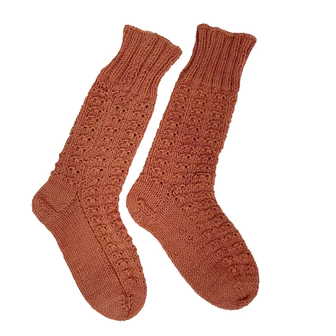 Knitting | Hand-Knit | 100% Wool Socks