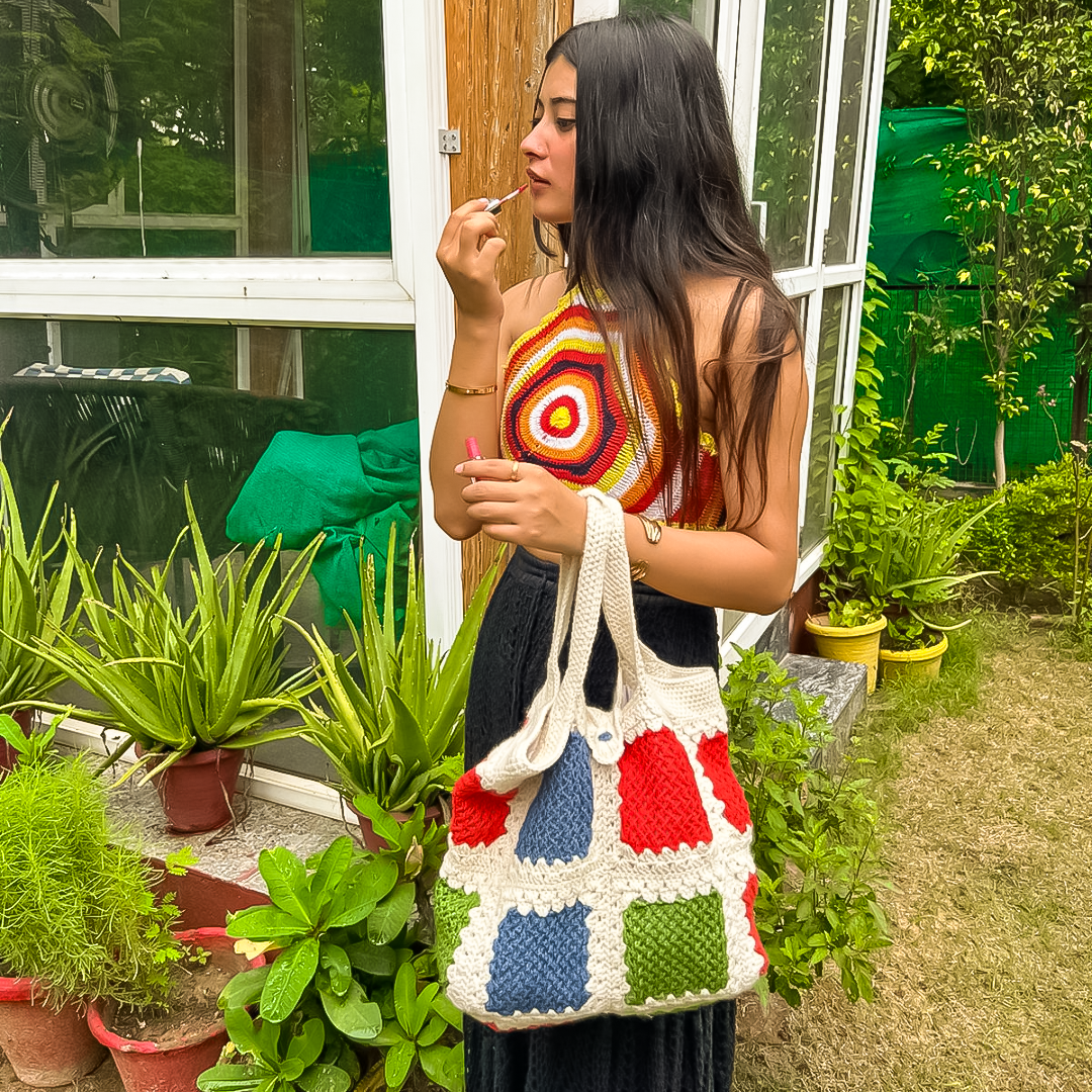 Calla Top - Handknitted Ecofriendly Crochet Top for Women | Timeless & Minimal