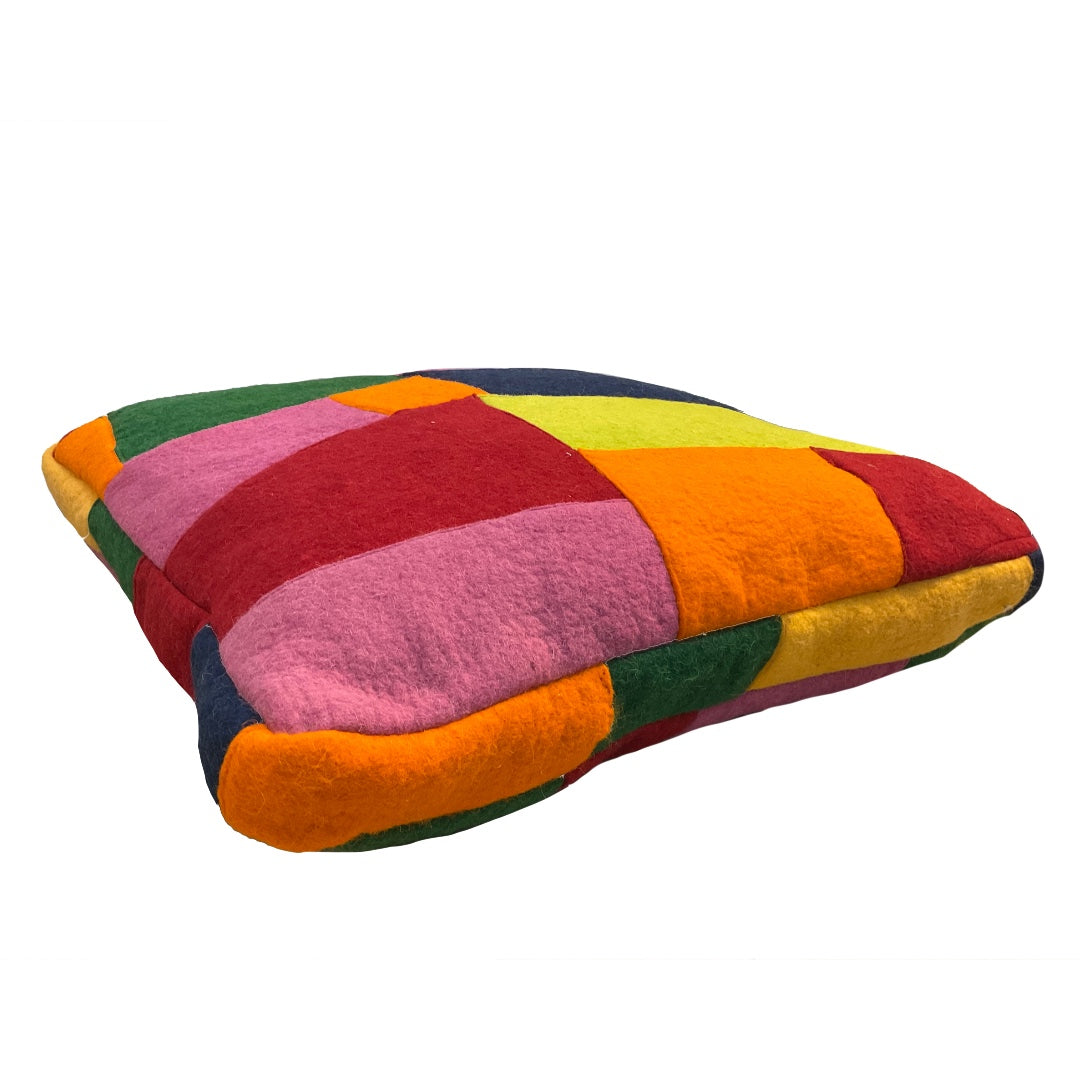 Rectangle Wool Felt Pet Bed – Sustainable Comfort for Conscious Living