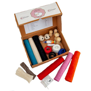 Organic Wool | Doll Making Kit - Mojopanda Organic Store
