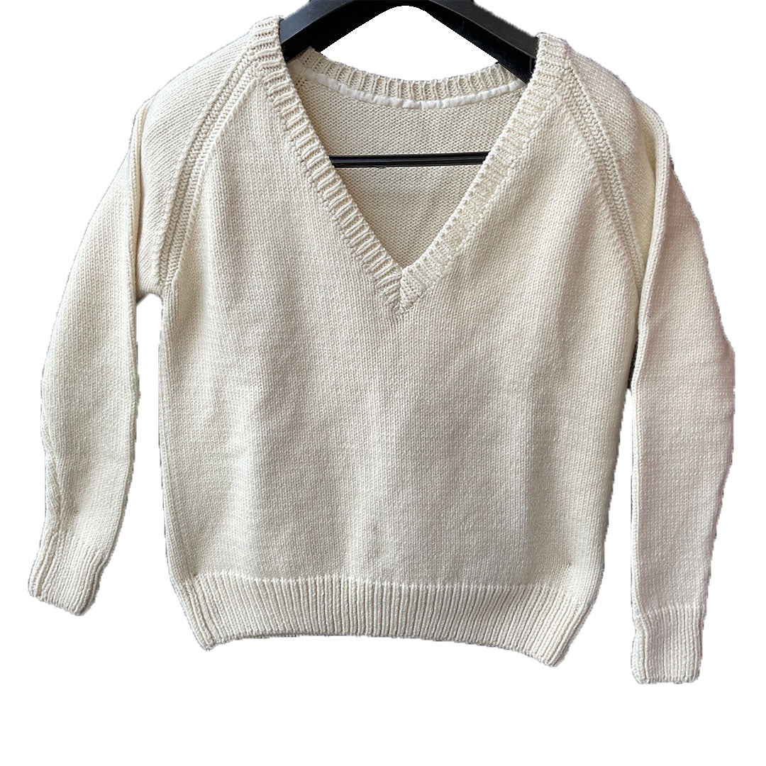 Men Pullover - V Neck | 100% Organic Wool
