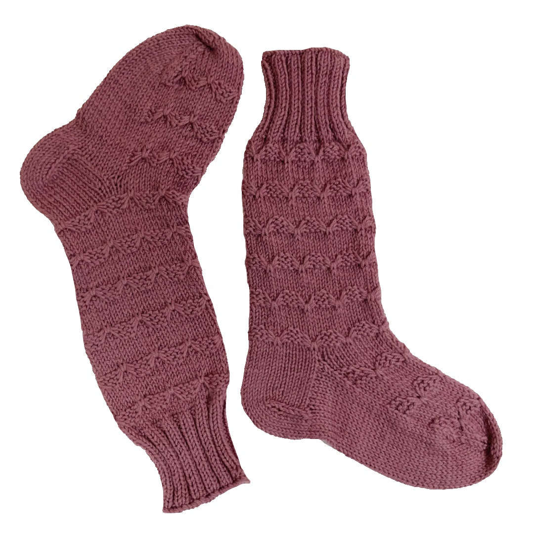 Knitting | Hand-Knit | 100% Wool Socks