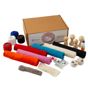 Organic Wool | Doll Making Kit - Mojopanda Organic Store