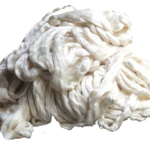 Silk Eri Fiber carded - Mojopanda Organic Store