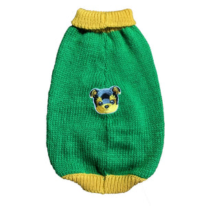 100 % Wool | Dog Sweater | Colour : Multi