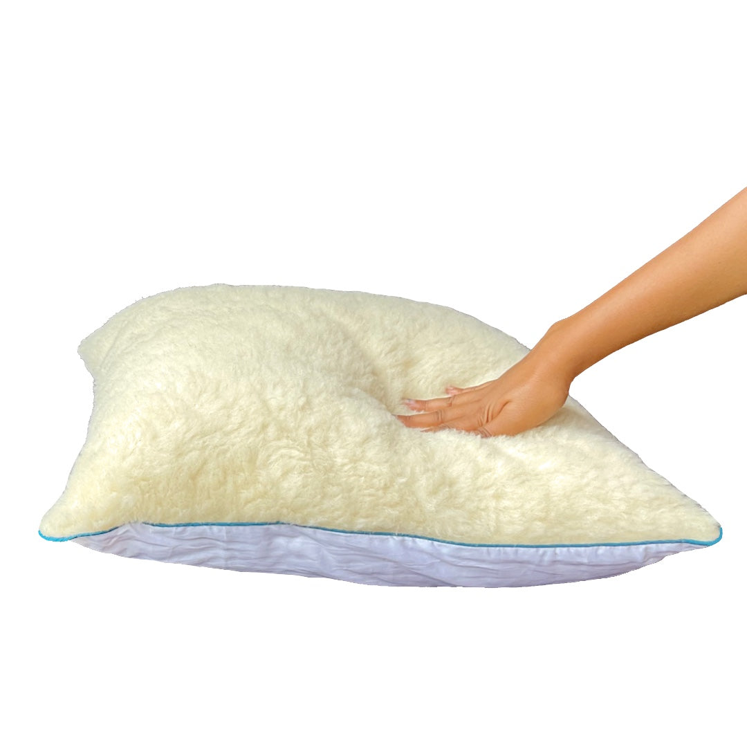 Cushion with Sherpa and Cotton Material