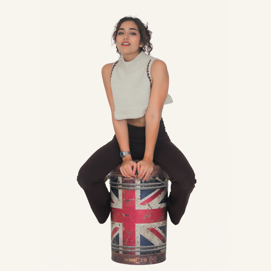 Hikari Woolen Top – Cozy, Elegant, Handknitted with Wool