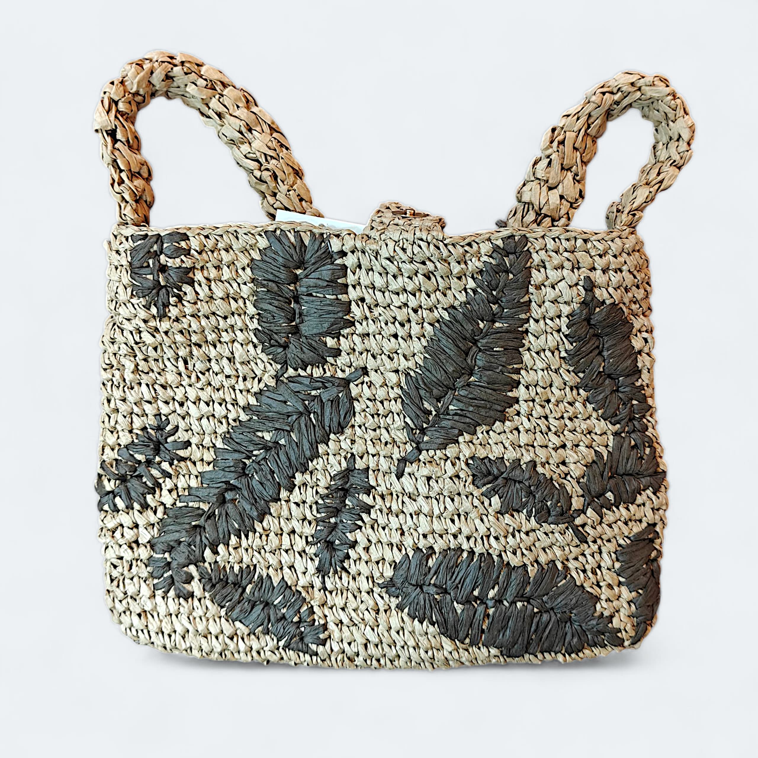 Raffia Shoulder Bag