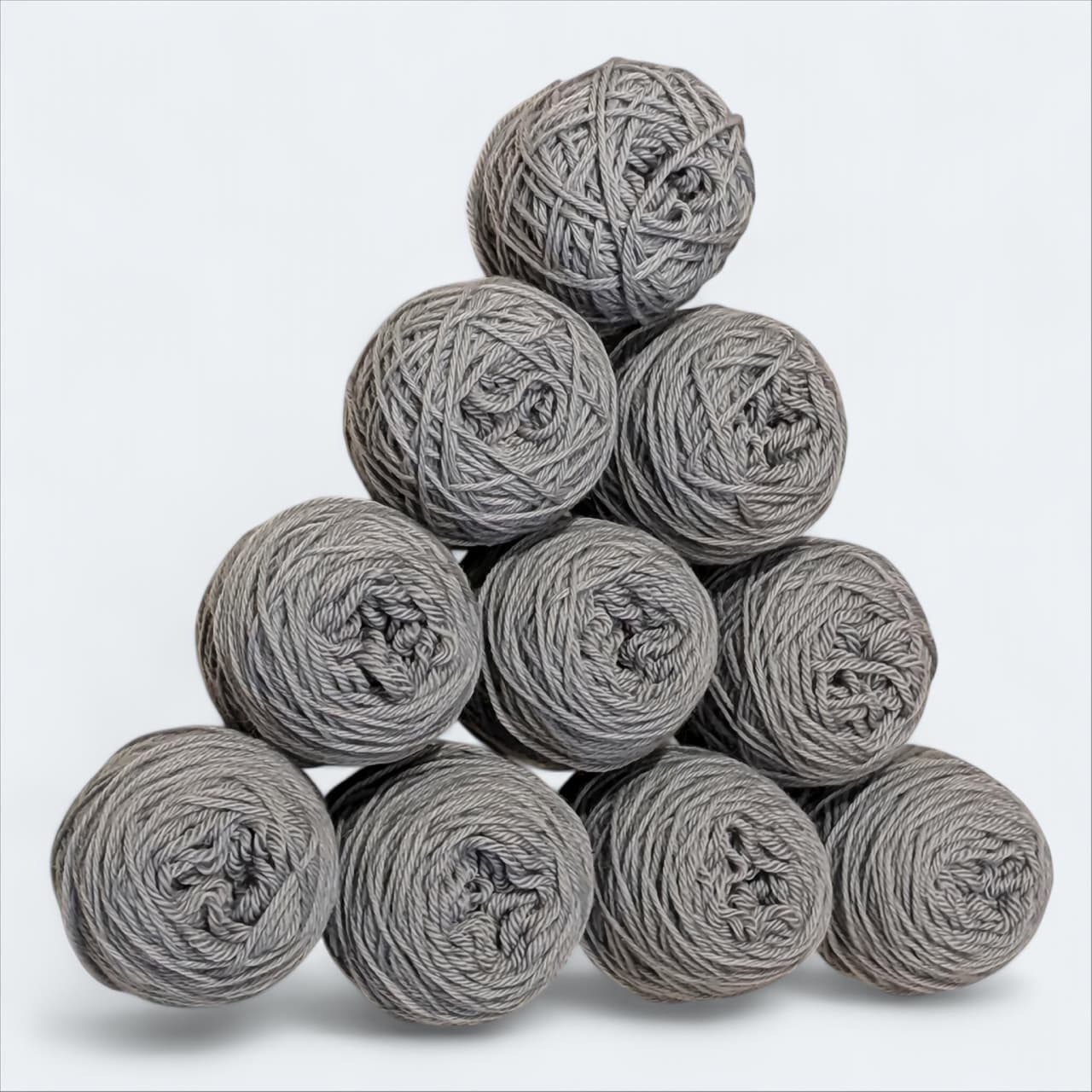 Bio Indlana Organic Wool Hand Knitting Yarn 4/8 NM Ultimate Gray