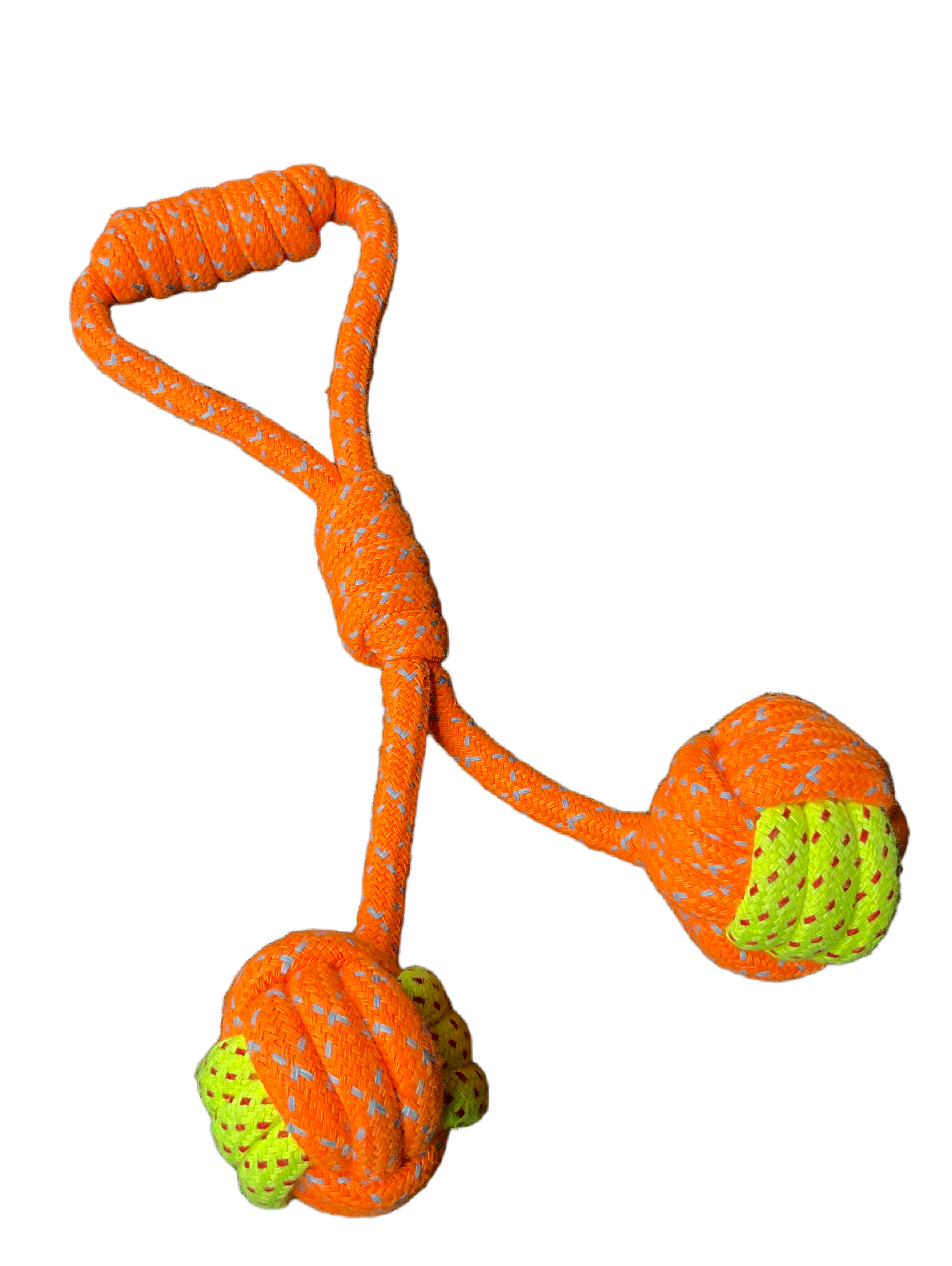 Tug ‘n’ Tone Dumbbell Rope Toy – Durable Chew & Play Fun for Dogs