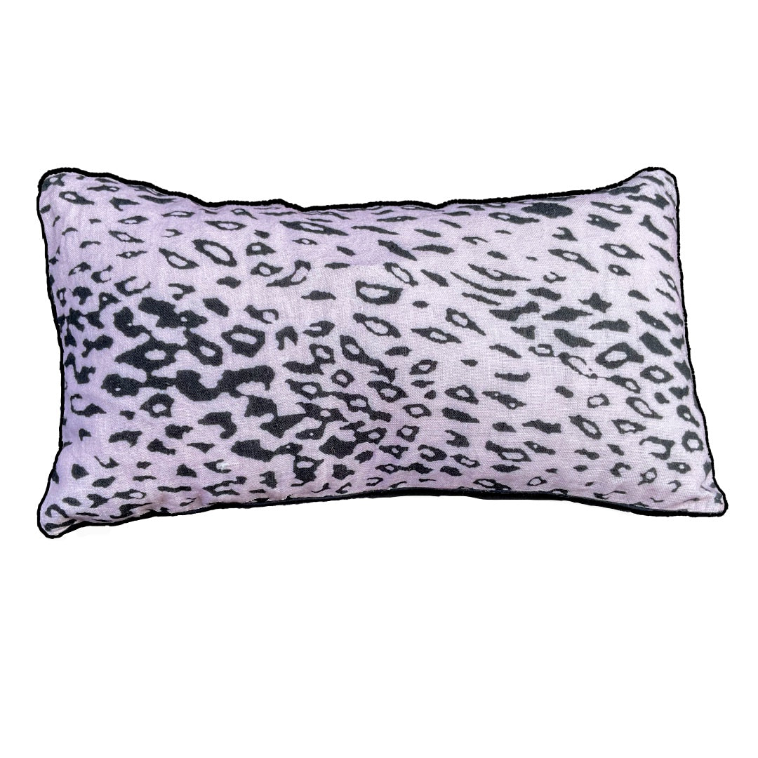 Cushion Cover - Printed | 100% Hemp fabric, digital print with piping cotton fabric