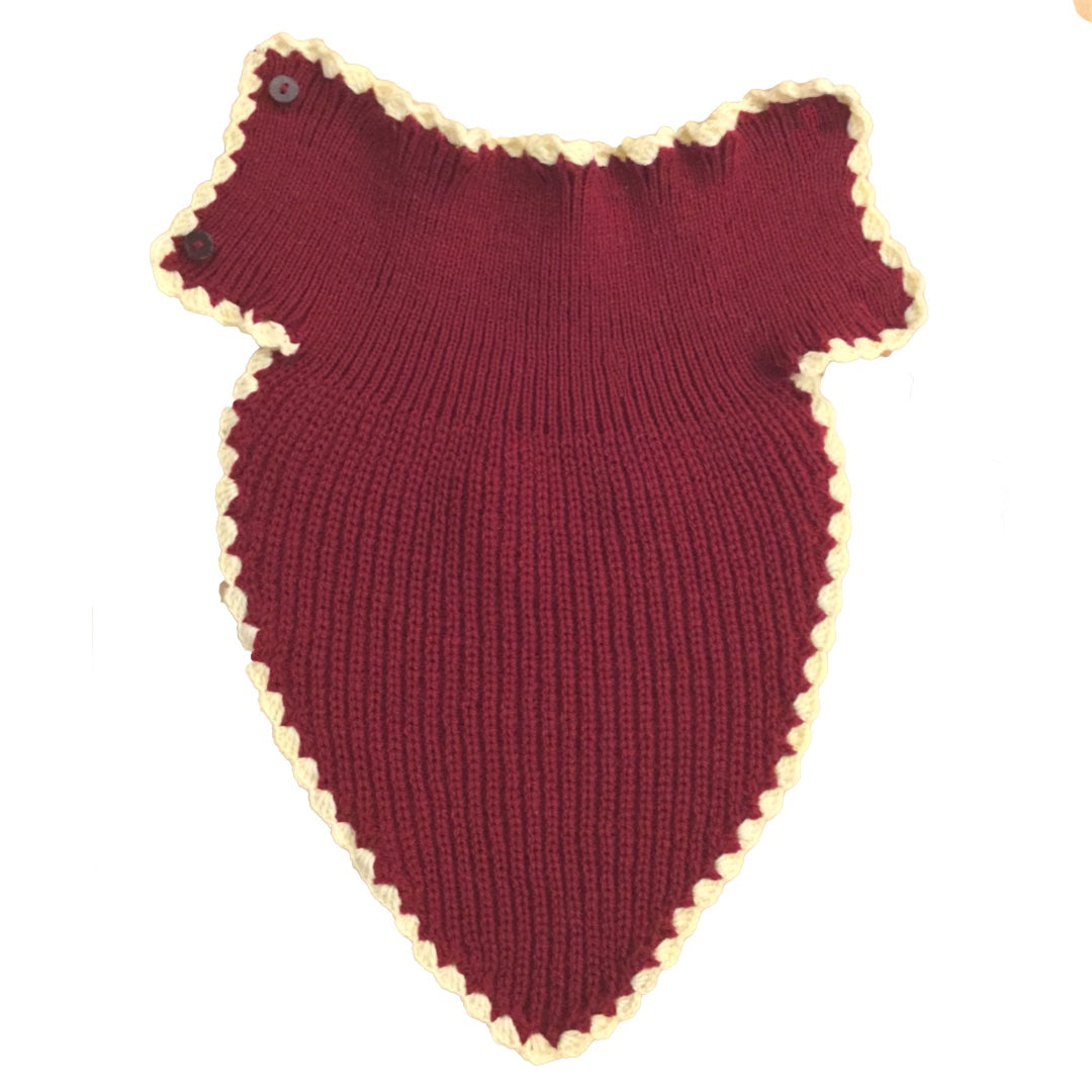 EcoWool Pet Bandana - Embrace Natural Comfort and Style | winery lemon sorbet