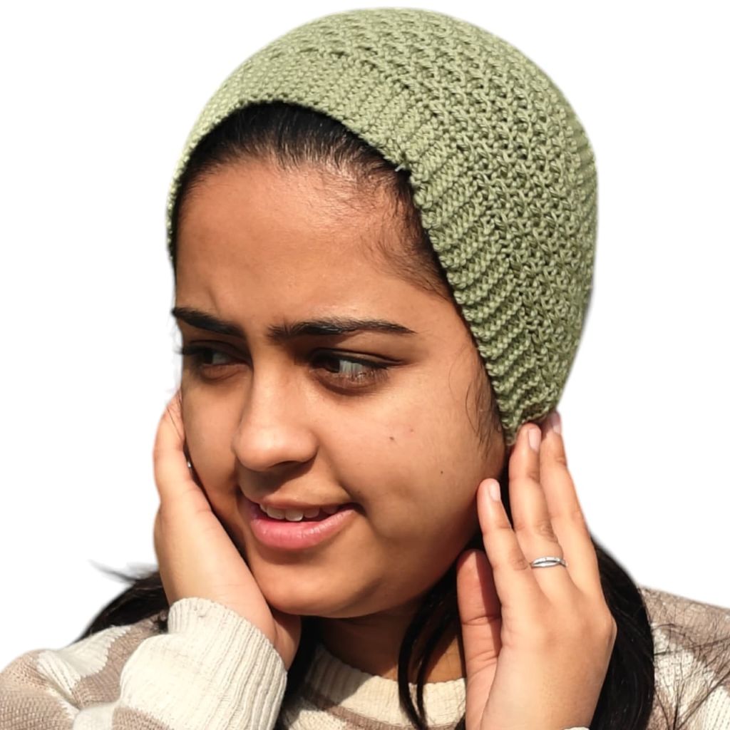 100% Wool Knit bandana