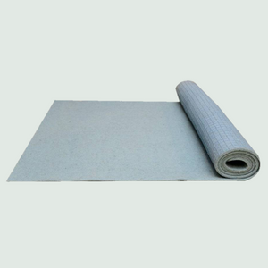 Yoga Mat with Latex Coating - Front View