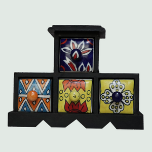 Christmas - Jewellery Chest of Drawer - Front View