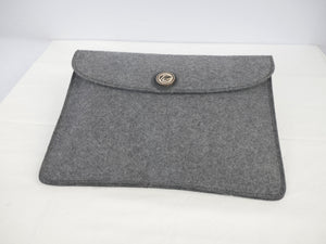 Green Laptop Sleeves/Cover | 100% Organic Wool - Mojopanda Organic Store