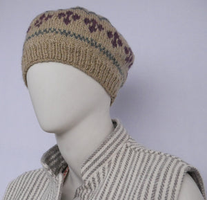 Woollen Nehru Jacket - Half Sleeve -Brown & Red | 100% Wool | For Men - Mojopanda Organic Store