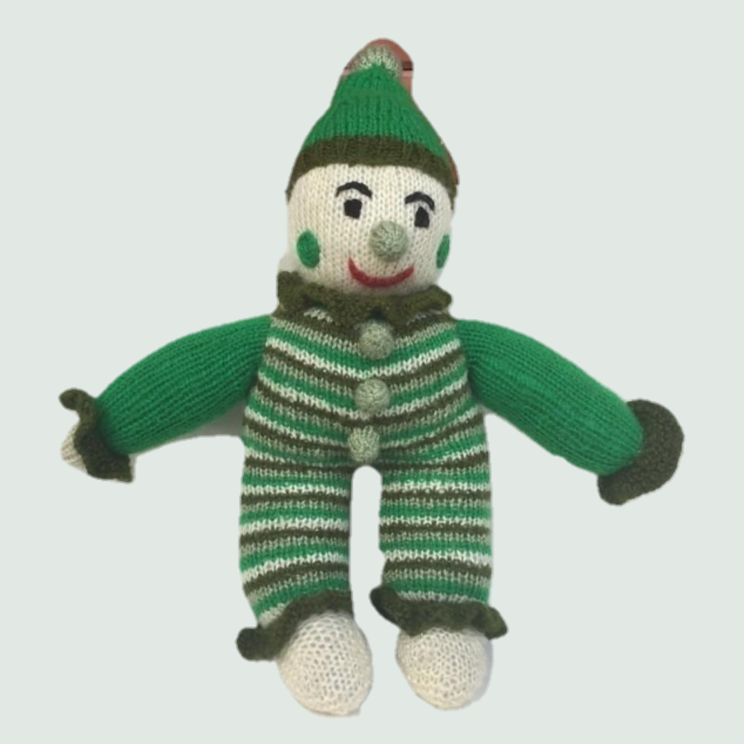 Clown Soft Toy - Front View