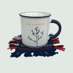 Hand Loom Coaster - Front View