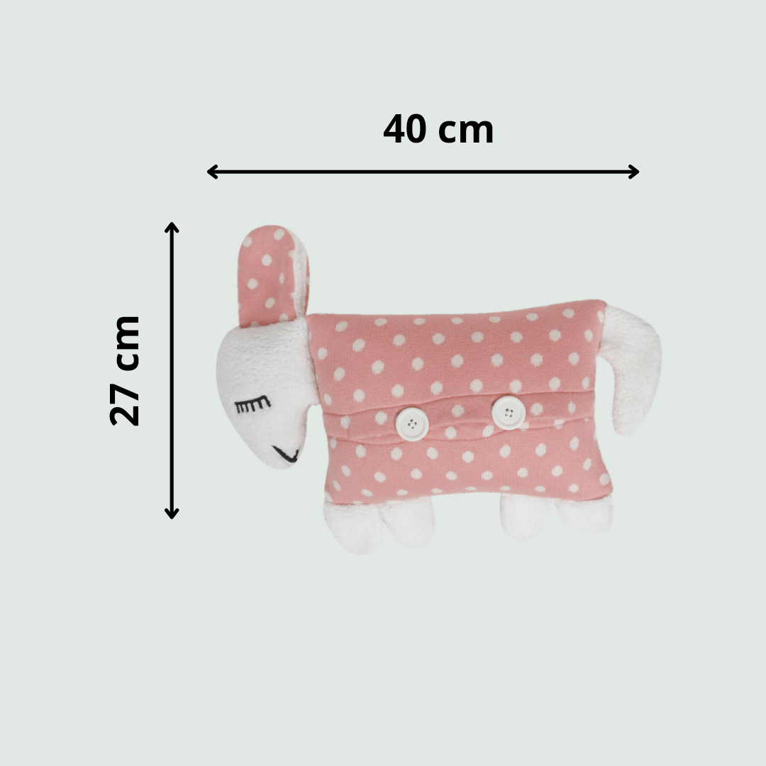 Blossom / Knitted Cushion with Cover for Baby | 100% Premium Cotton