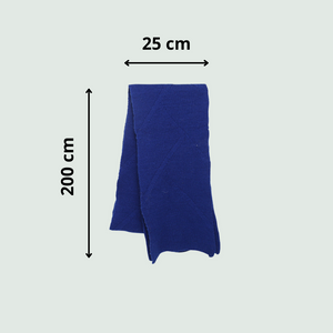 Sapphire Scarf/Muffler - Front View