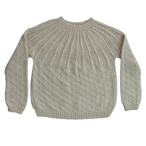 Organic Wool | Pullover | Ivory - Mojopanda Organic Store