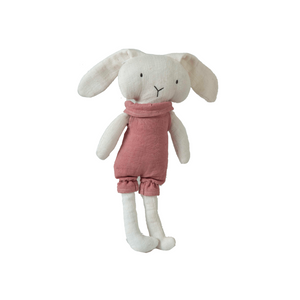 Bunny White & Pink Soft Toy /Made in India / Plush//Baby Soft Toy | 100% Premium Cotton