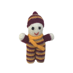Daisy The Doll Hand Knitted Baby Stuffed/Plush/Soft Toy | 100% Organic | Health-pro - Mojopanda Organic Store