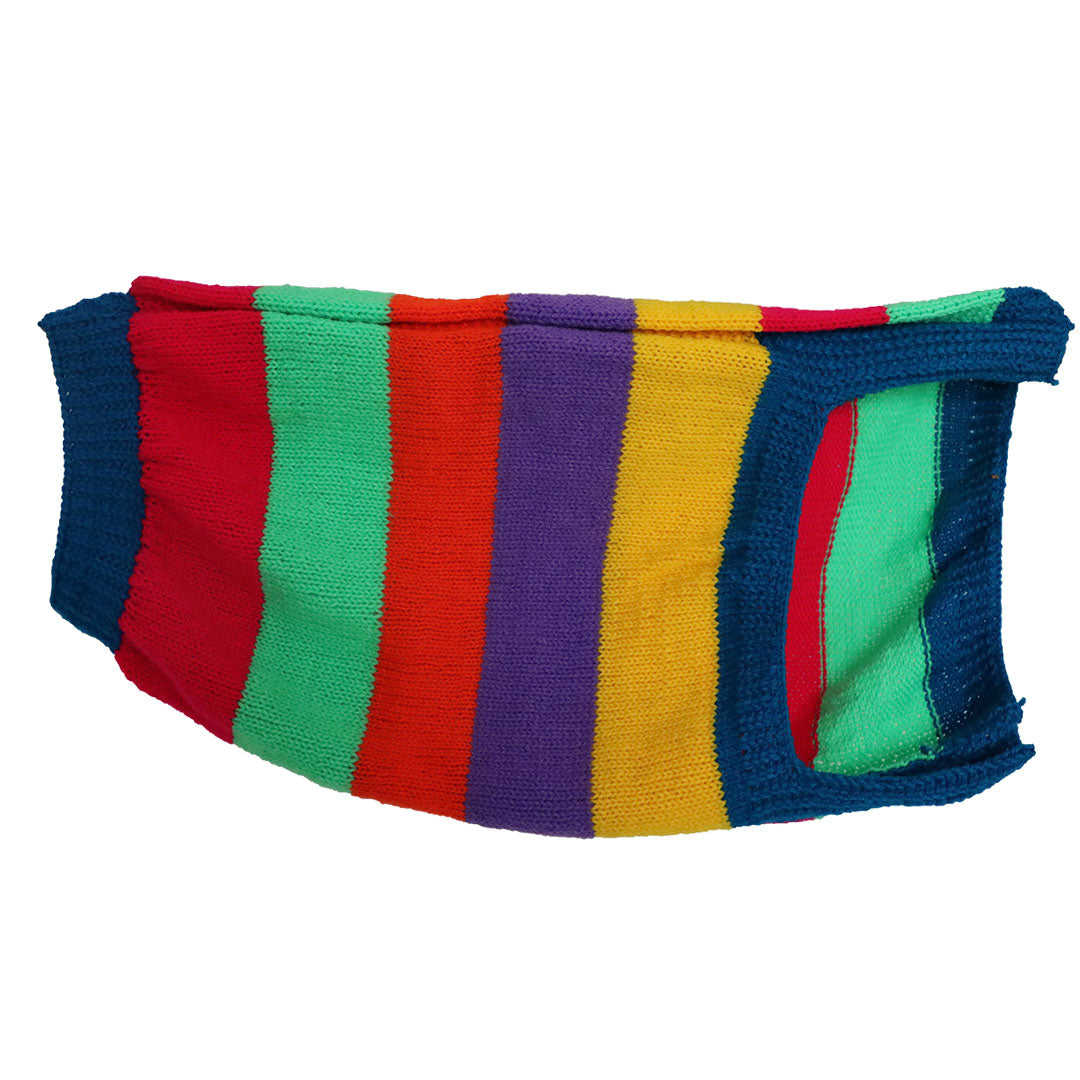 Color-Multi Stretchable Pet Sweater – Soft, Warm & Breathable Winter Wear for Dogs