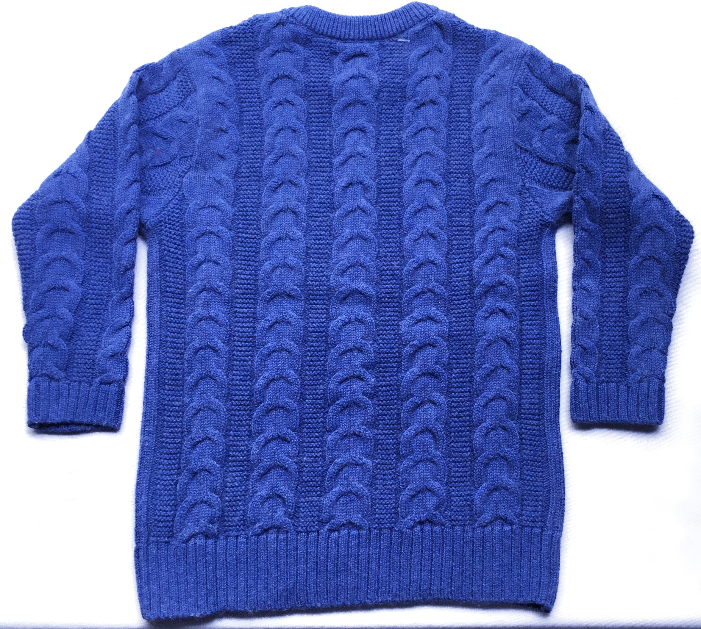 Cotton Wool Pullover Round Neck - 12-18 mts. | For Baby Boy & Girl - Mojopanda Organic Store