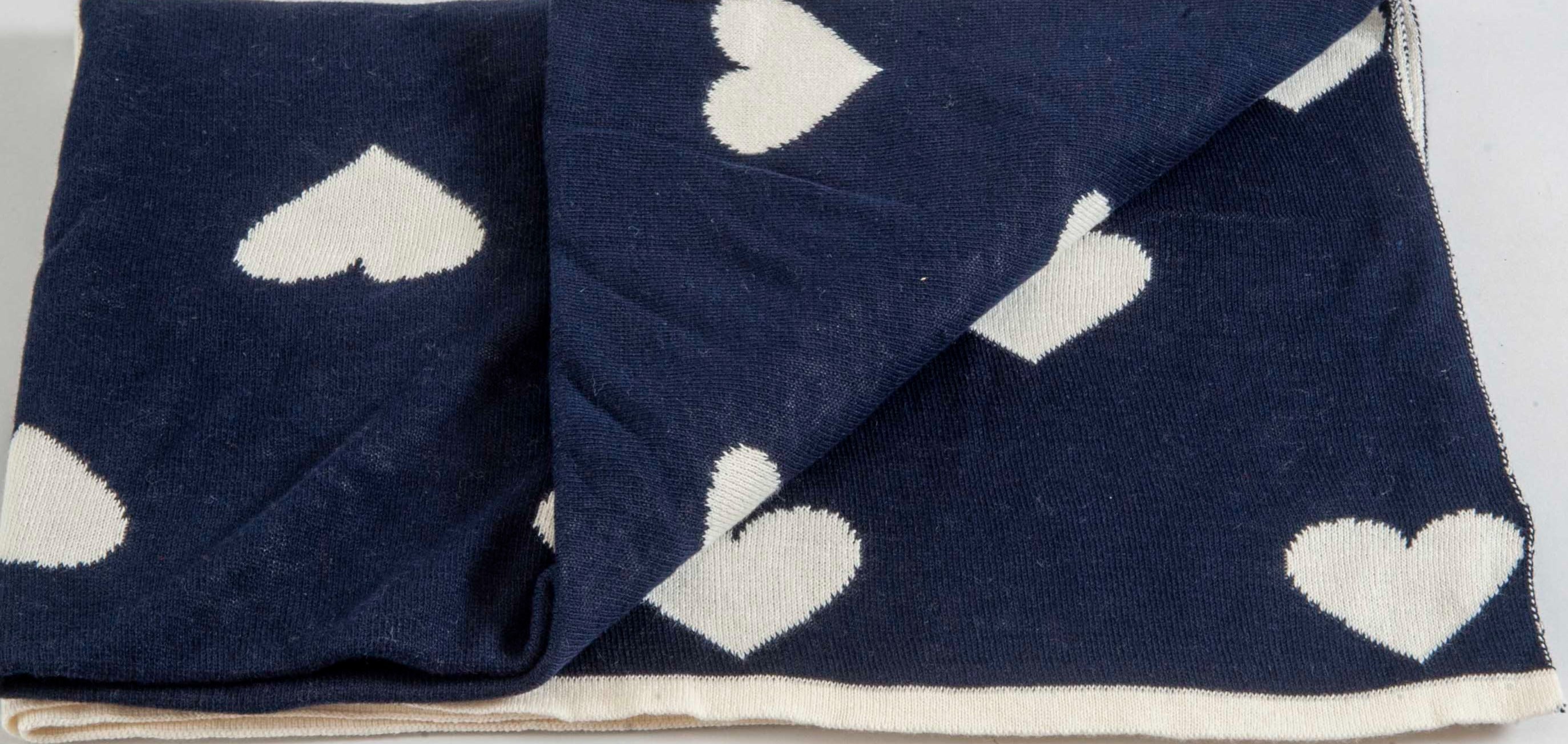 Knitted AC Blanket/Quilt for Baby | 100% Cotton| Reversible