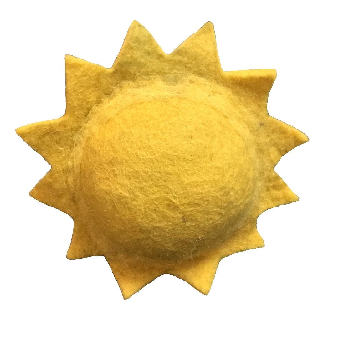Radiant Paws Eco-Friendly Wool Felt Sun Toy for Pets
