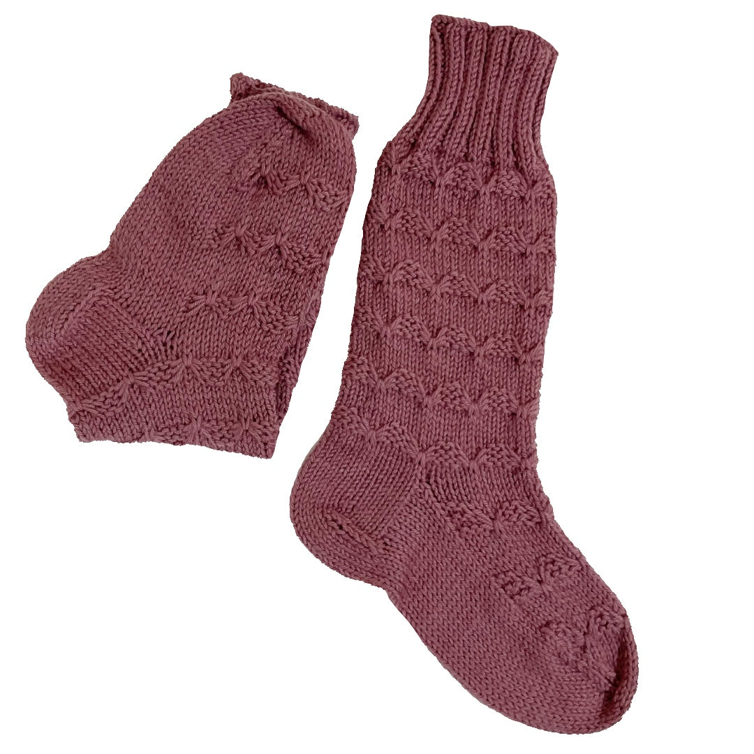 Knitting | Hand-Knit | 100% Wool Socks