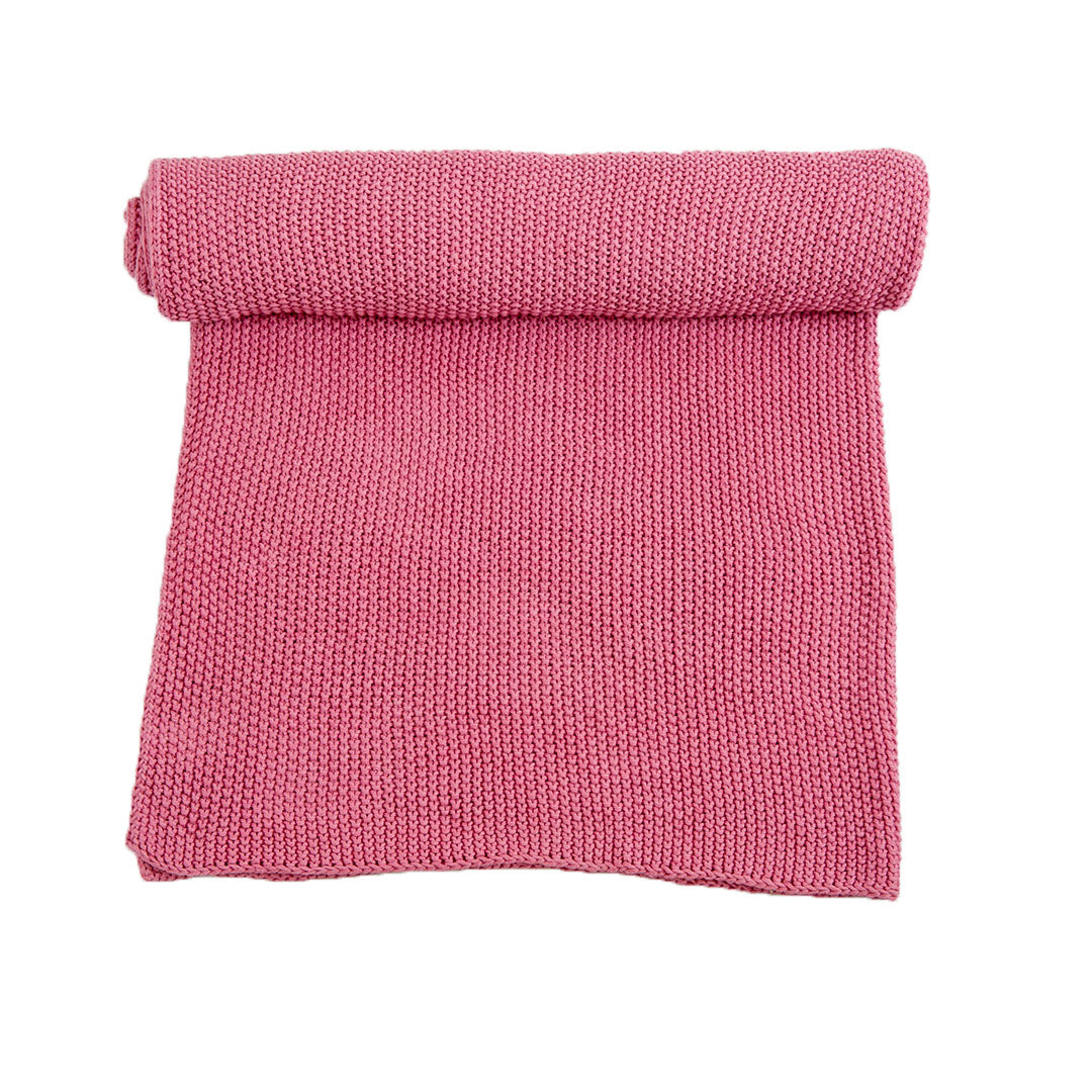 Knitted AC Blanket/Quilt for Baby | 100%  Cotton|  Reversible