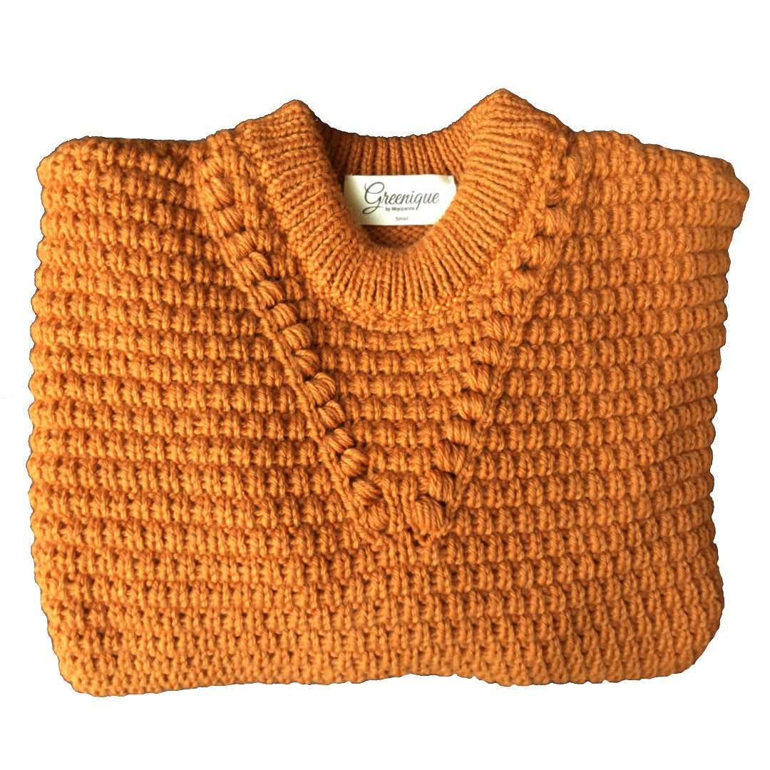 Organic Wool  |  Pullover |  Sepia Skin