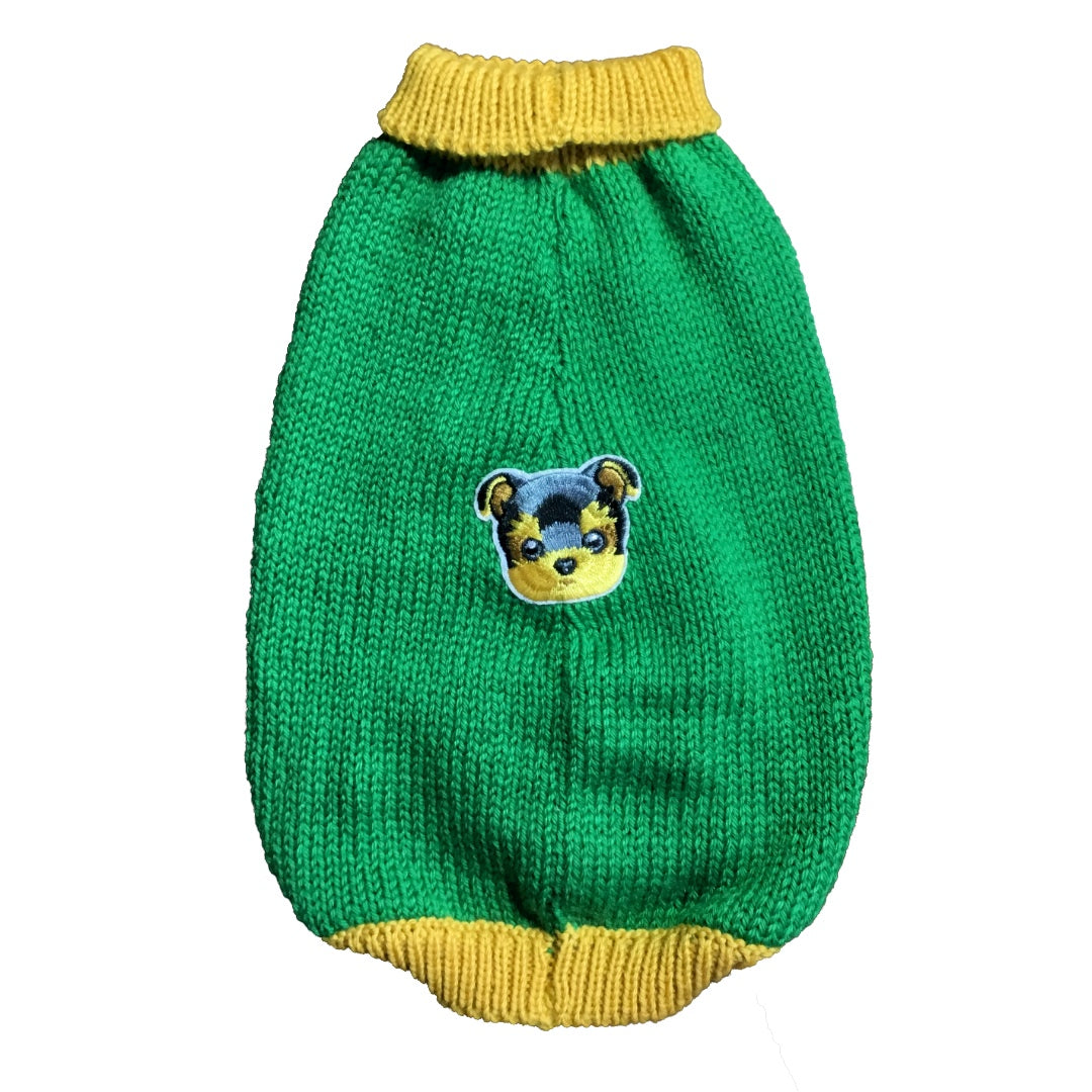 100 % Wool |  Dog Sweater | Colour : Multi 