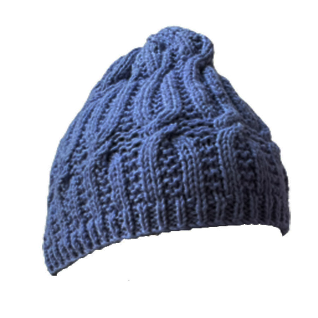 Wool Cap| Unisex | 100% Wool | Wild Blue
