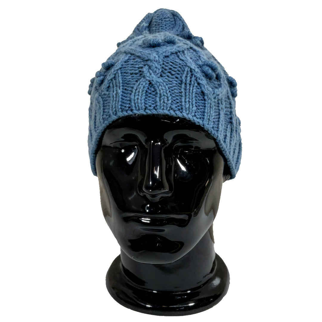 Wool Cap | Unisex | 100% Wool | Bio-indigo