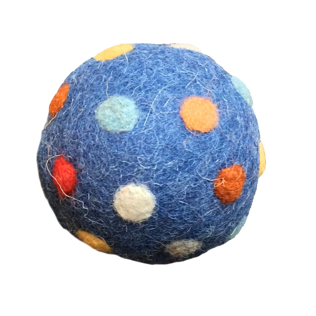 EcoFetch Wool Felt Pet Ball – Colorful, Durable & Planet-Friendly Playtime