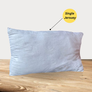 Bamboo Pillow with Wool Infill | Color Queen Off-White Off- White | Material Bamboo Fabric and Wool Infill
