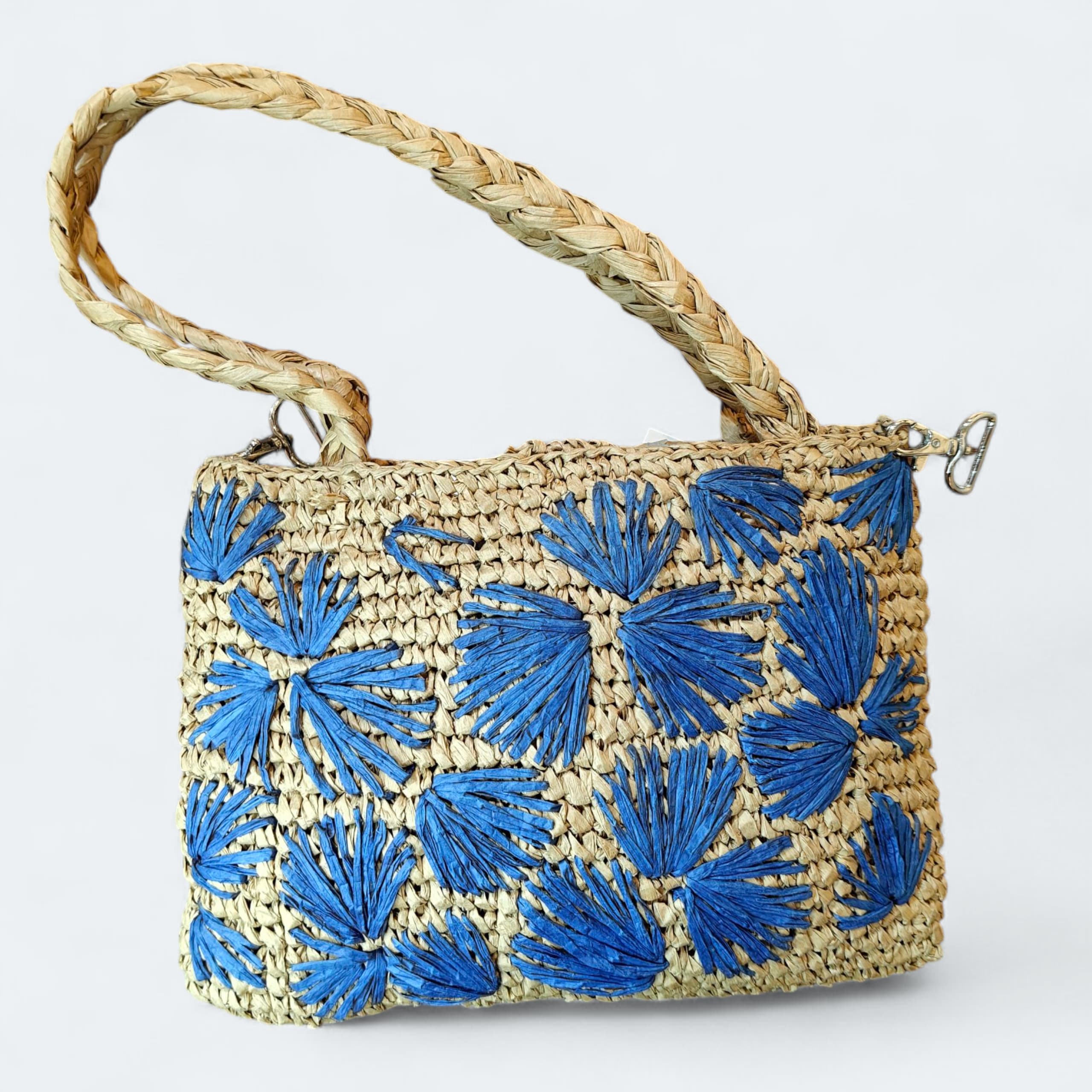 Raffia Shoulder Bag