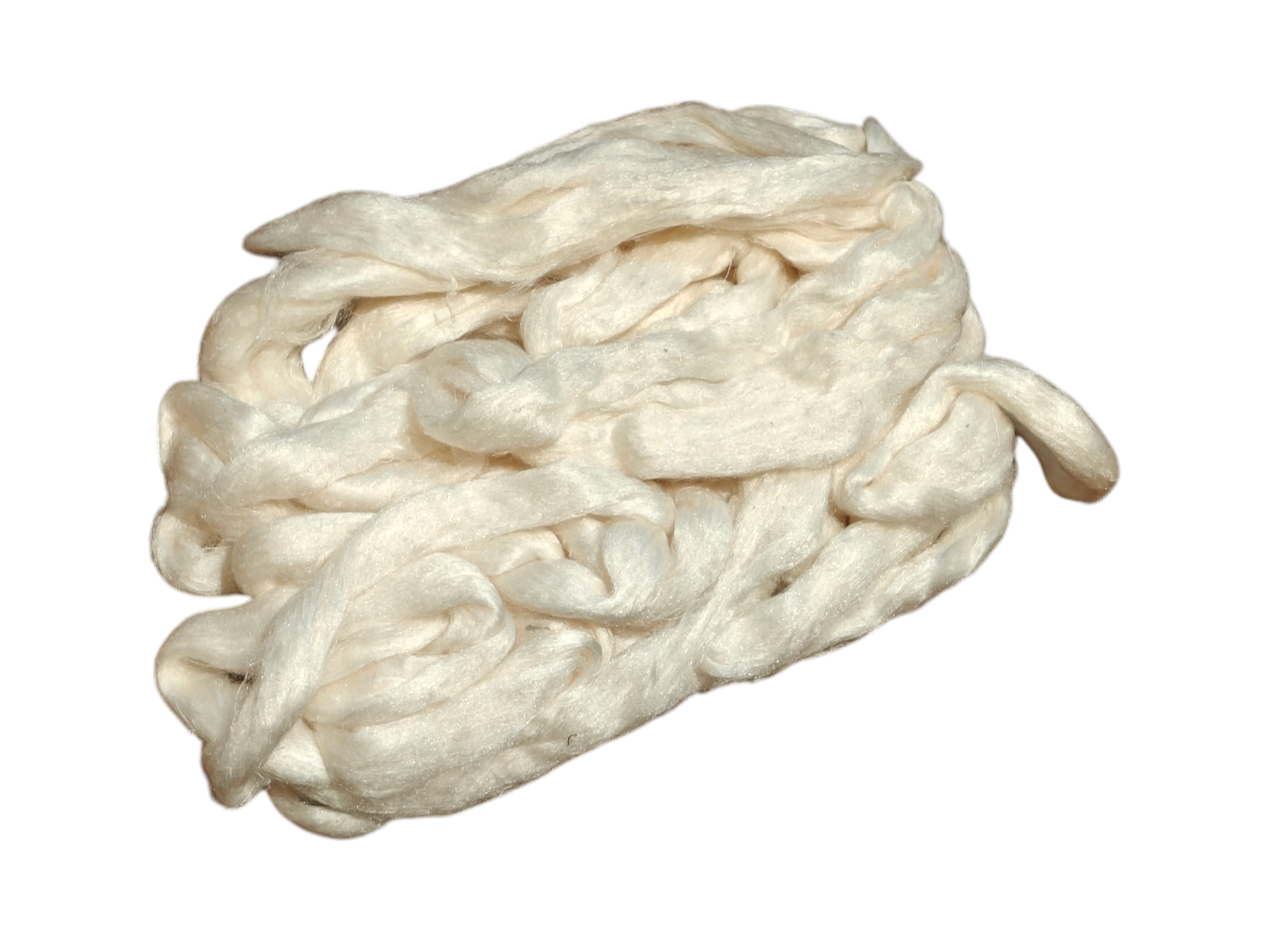 Silk Eri  Fiber  carded