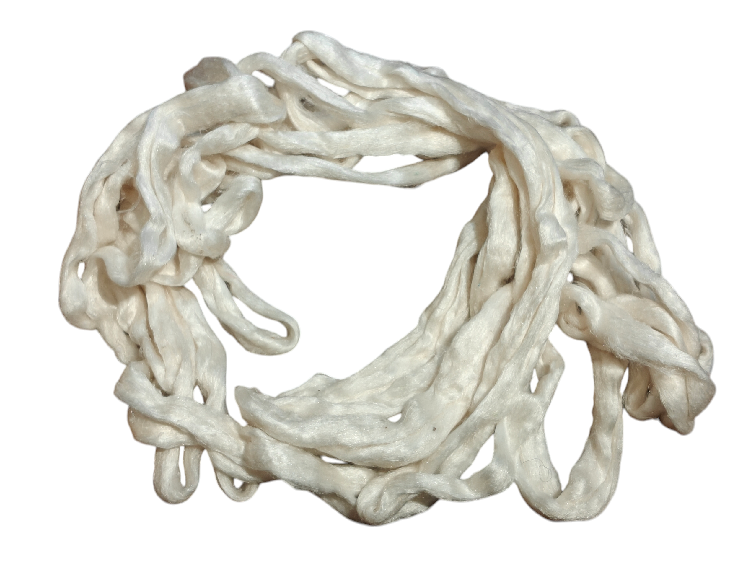 Silk Eri  Fiber  carded