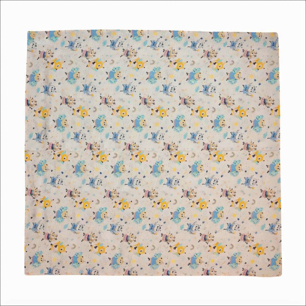Baby Bamboo Muslin Wrapper | Extra Soft & Gentle Towel