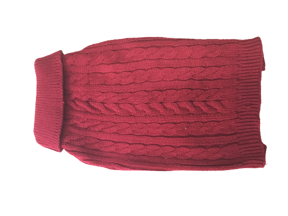 EcoPup Luxe Knit: Handcrafted Wool Blend Sweater for Stylish, Sustainable Pets