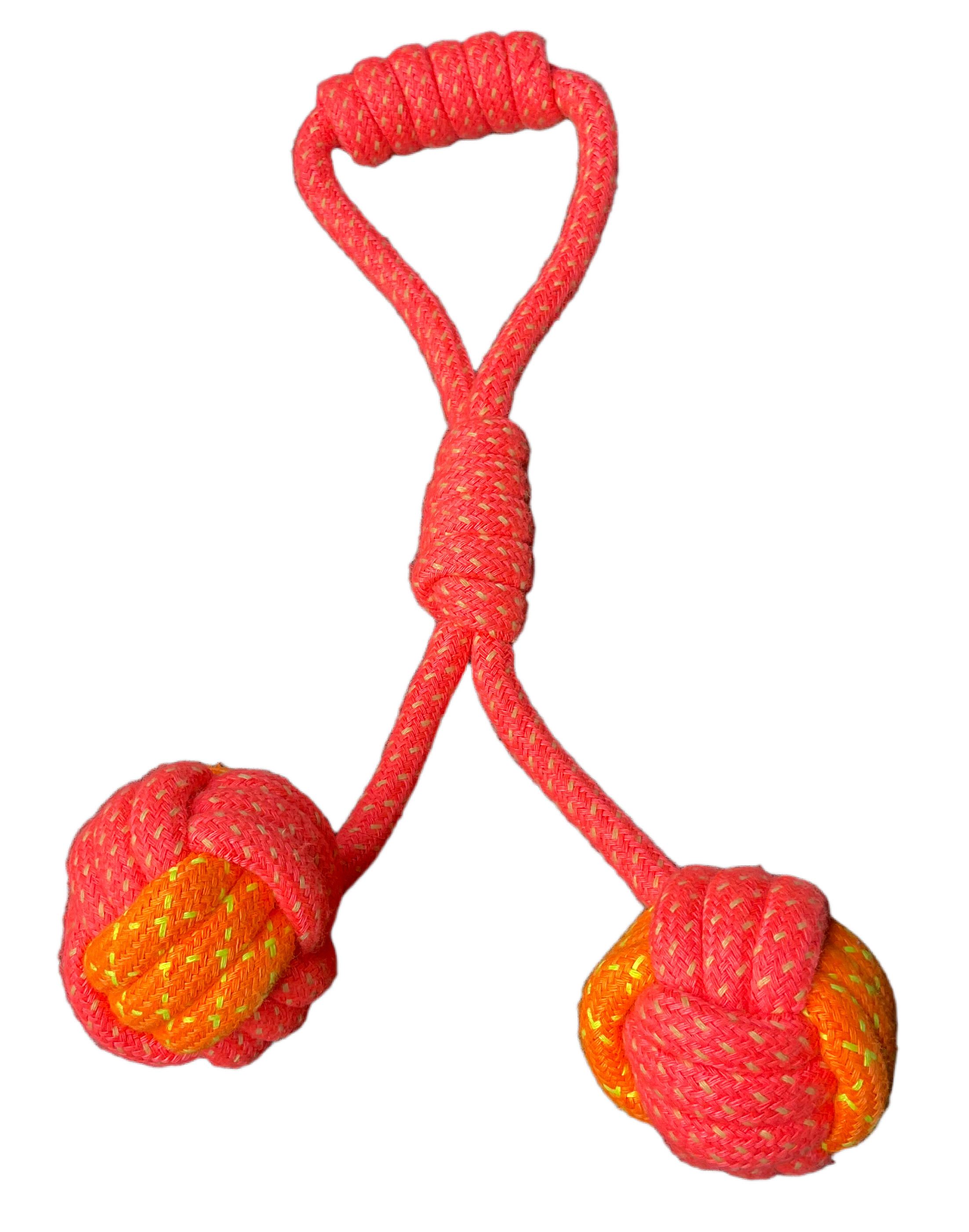 Tug ‘n’ Tone Dumbbell Rope Toy – Durable Chew & Play Fun for Dogs