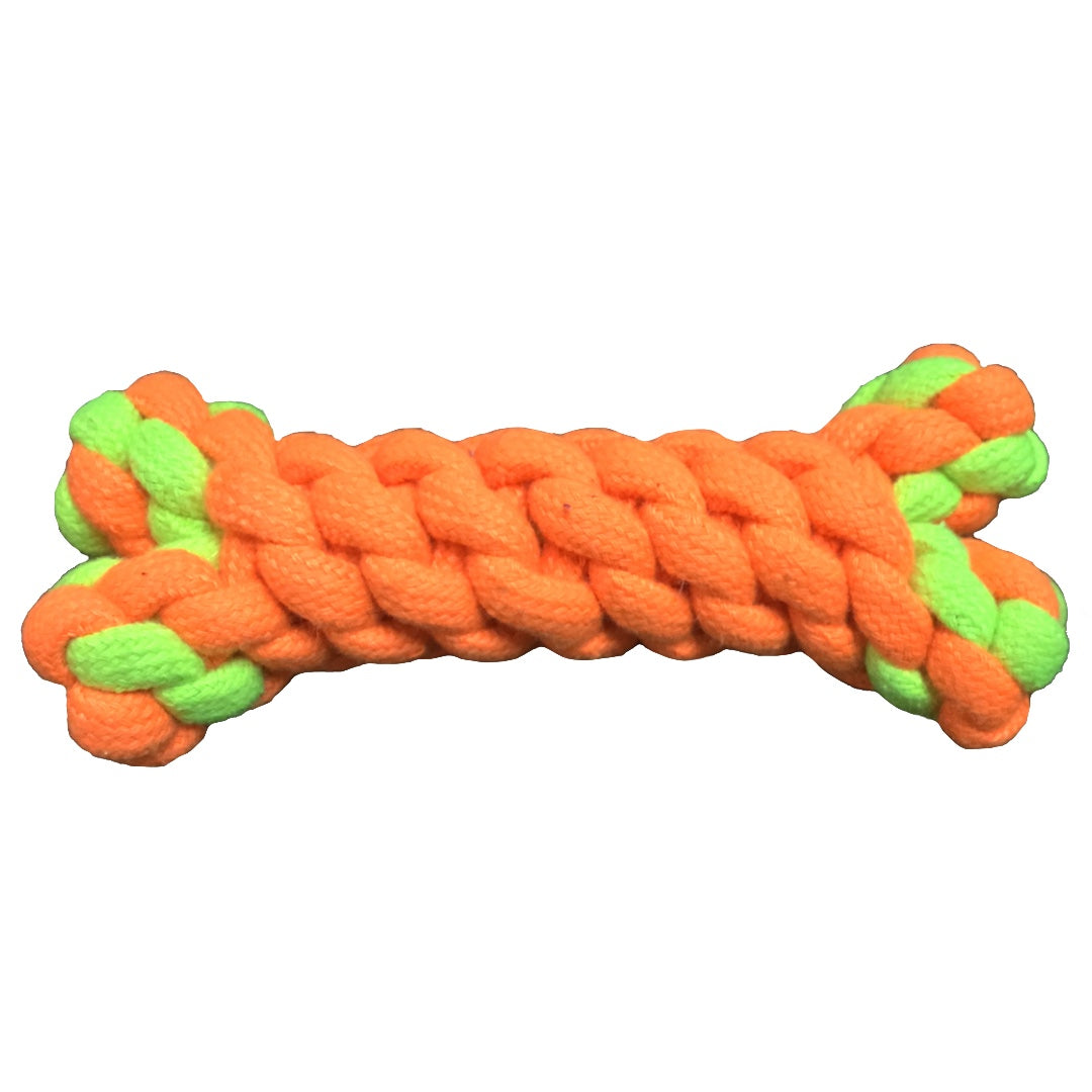 Tug & Chew Bone Buddy – Durable Rope Toy for Playful Pups
