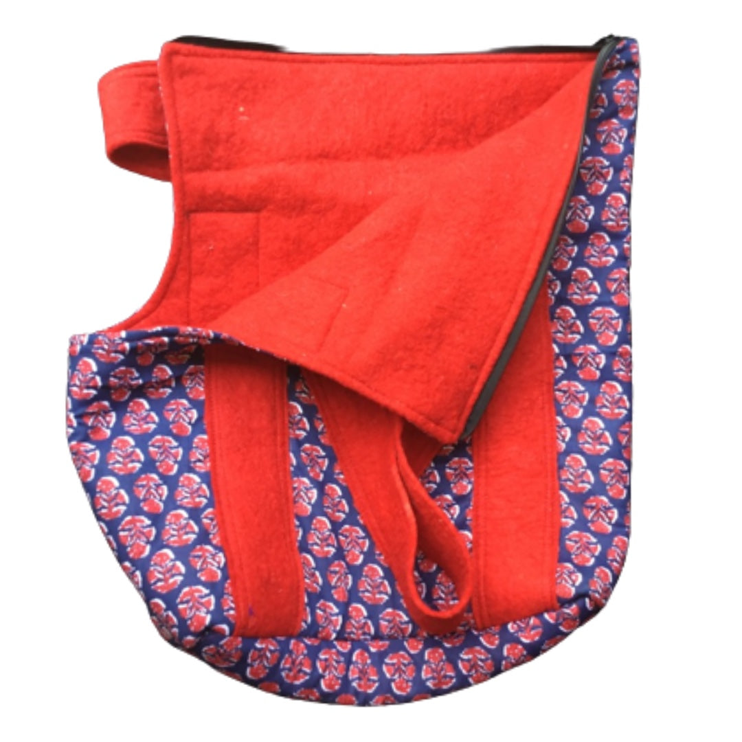 Blue & Pink Dog Carry Bag | 100% Organic