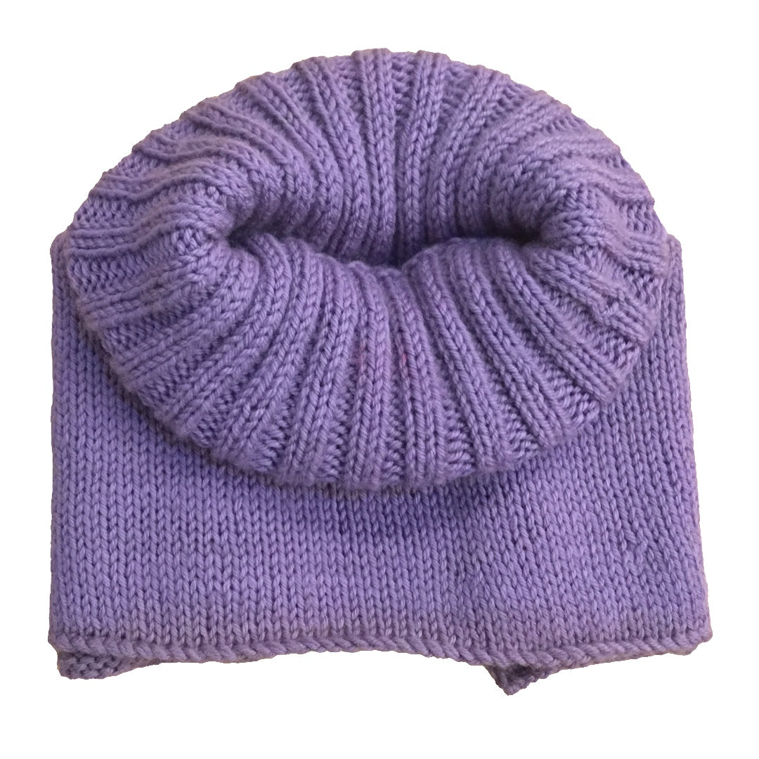 Neck Warmers & Mufflers | Purple Haze | 100% Organic Wool | For Men & Women