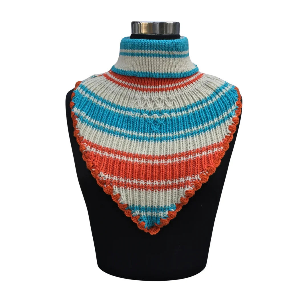 Neck Warmers & Mufflers | Multi Color | 100% Organic Wool | For women